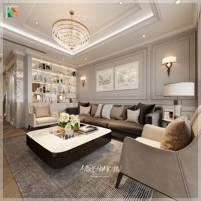 Nội thất phòng khách theo phong cách hiện đại sẽ là lựa chọn tuyệt vời cho các căn hộ, biệt thự, nhà phố.